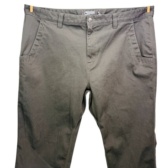 Mountain Khakis Mens Teton Pant Modern Fit Gray Stretch Twill Size 42 x 34 - Picture 4 of 12